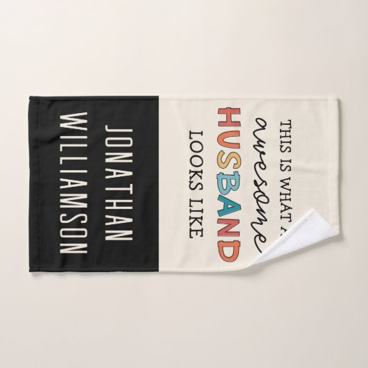 Funny Phantastisch Husband Gips | Bester Husband j Handtuch (Handtuch)