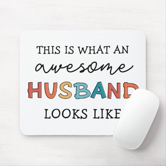 Funny Phantastisch Husband Gips | Bester Husband j Mousepad (Mit Mouse)