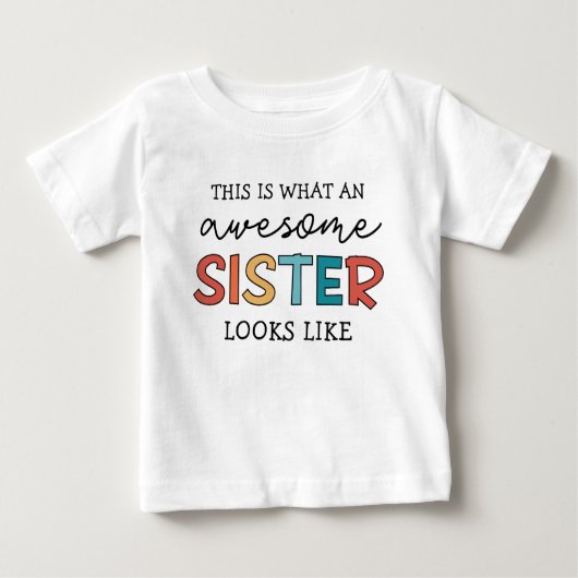 Funny Phantastisch Sister | Geschenke für Beste Sc Baby T-shirt (Vorderseite)