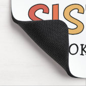 Funny Phantastisch Sister | Geschenke für Beste Sc Mousepad (Ecke)