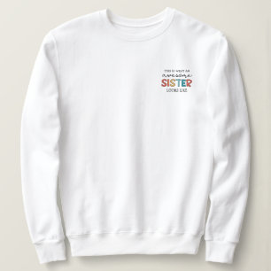 Funny Phantastisch Sister Geschenke für Beste Sc Sweatshirt