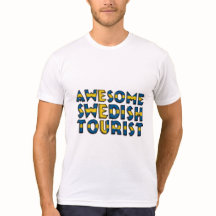 Funny Phantastisch Swedish Tourist Flag Typografy