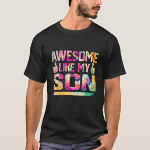 Funny Phantastisch wie mein Sohn Gefärbte Krawatte T-Shirt