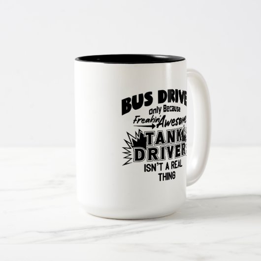 Funny Phantastischer Busfahrer Kaffee Tasse (VorderseiteRechts)