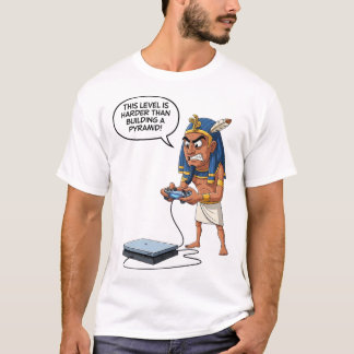 Funny Pharaoh Gamer T-Shirt
