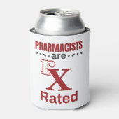 Funny Pharmacist Apotheker sind rx bewertet Dosenkühler (Kanne Vorderseite)