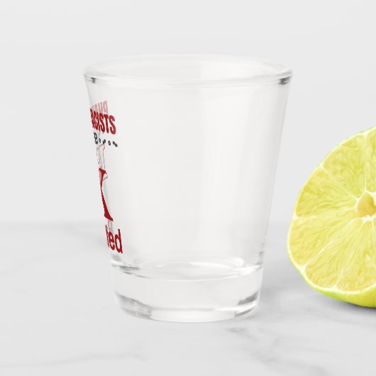 Funny Pharmacist Apotheker sind rx bewertet Schnapsglas (Rechts)