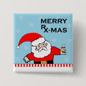 Funny Pharmacist Button (Vorderseite)