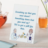 Funny Pharmacist  Sockelschild (In Situ)