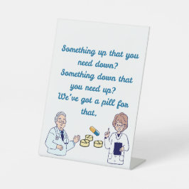 Funny Pharmacist  Sockelschild