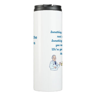 Funny Pharmacist Thermosbecher