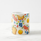 Funny Pharmacy Breakfast Rx Pattern Kaffeetasse (Mittel)