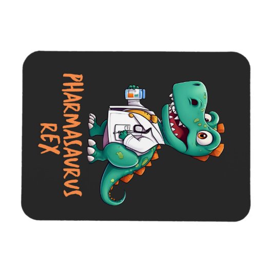 Funny Pharmacy Rex Magnet (Horizontal)