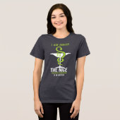 Funny Pharmacy Tech im Urlaub Tri-Blend Shirt (Vorderseite voll)