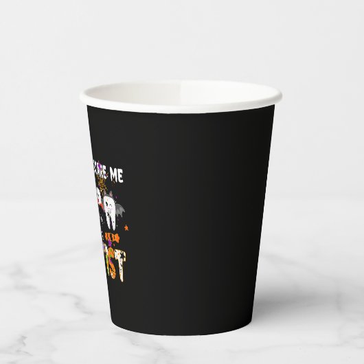 Funny Pharmacy Technician Apotheker Halloween Poli Pappbecher (Links)