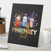 Funny Pharmacy Technician Apotheker Halloween Sockelschild (In Situ)