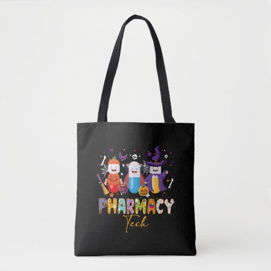 Funny Pharmacy Technician Apotheker Halloween Tasche (Vorderseite)