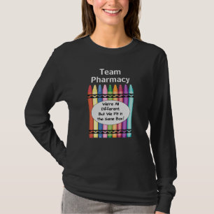 Funny Pharmacy Technician T - Shirt Team für Fraue