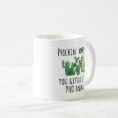 Funny PHD Abschluss Geschenk Idee Kaffeetasse (VorderseiteRechts)