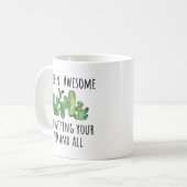 Funny PHD Abschluss Geschenk Idee Kaffeetasse (Vorderseite Links)