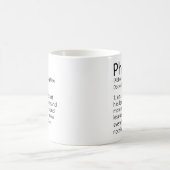 Funny PhD Definition Dictionary, Cool PhD Kaffeetasse (Mittel)