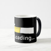 Funny Phd loading mug Verwandlungstasse (VorderseiteRechts)