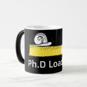 Funny Phd loading mug Verwandlungstasse (Vorderseite Links)