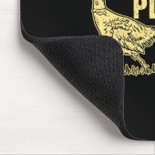 Funny Pheasant Jagd Plucking T Shirt Geschenk Mousepad (Ecke)