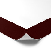 Funny Philosophy Deep Dish Pizza Poster (Ecke)