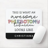 Funny Phlebotomy Technician phantastisch PBT Mousepad (Mit Mouse)