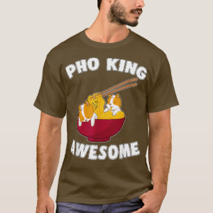Funny Pho King Phantastisch Kawaii Hamster Noodles T-Shirt
