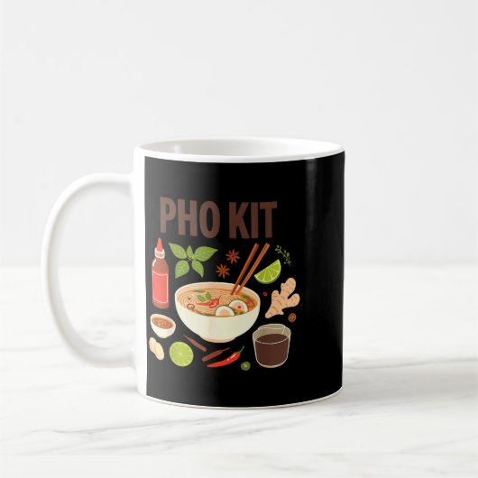 Funny Pho Kit Kaffeetasse (Links)