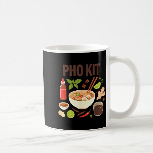 Funny Pho Kit Kaffeetasse (Rechts)
