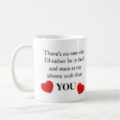 Funny Phone Liebe - Tasse (Links)