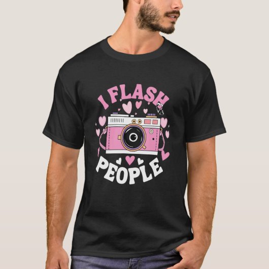 Funny Photography Graphic Design Camera Photograph T-Shirt (Vorderseite)