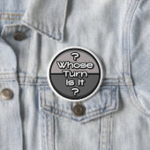 Funny Phrase, deren Turn-Board Game Game Graue Button (Beispiel)
