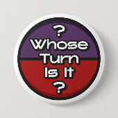 Funny Phrase, wessen Turn Board Game Geek Red Button (Vorderseite)