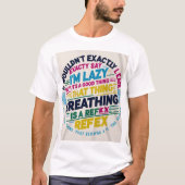 Funny Phrases T-Shirt (Vorderseite)