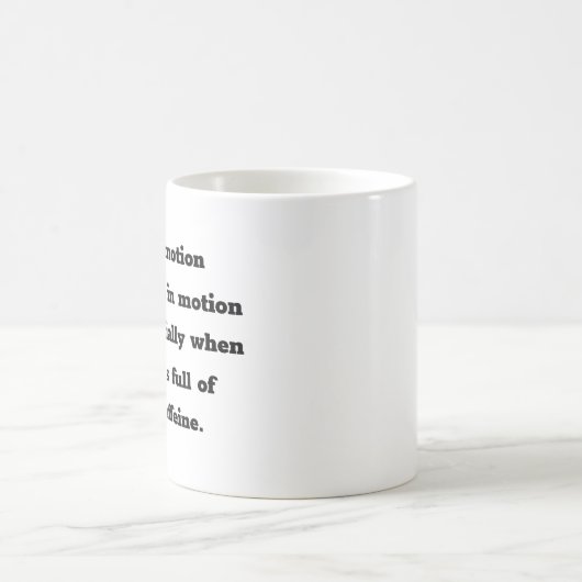 Funny Physical Coffee Tasse (Mittel)