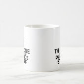 Funny Physical Coffee Tasse - Vintag macht Physik (Mittel)
