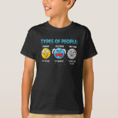 Funny Physical Science Proton Electron Neutron T-Shirt (Vorderseite)