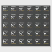 Funny Physical Science Schroedingers Cat Geschenkpapier (Flach)