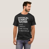 Funny Physical Science Teacher T-Shirt (Vorne ganz)