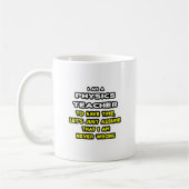 Funny Physical Teacher T - Shirt und Geschenke Kaffeetasse (Links)