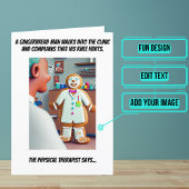 Funny Physical Therapist Geburtstag Karte