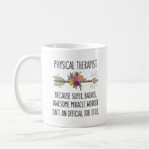 Funny Physical Therapist Vielen Dank Kaffeetasse
