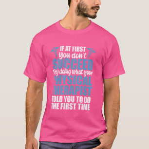 Funny Physical Therapy PT, Retro Physical Therapis T-Shirt