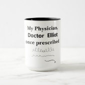 Funny Physician Coffee Tasse (Zentrum)