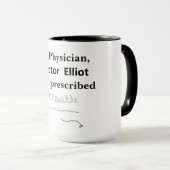 Funny Physician Coffee Tasse (VorderseiteRechts)