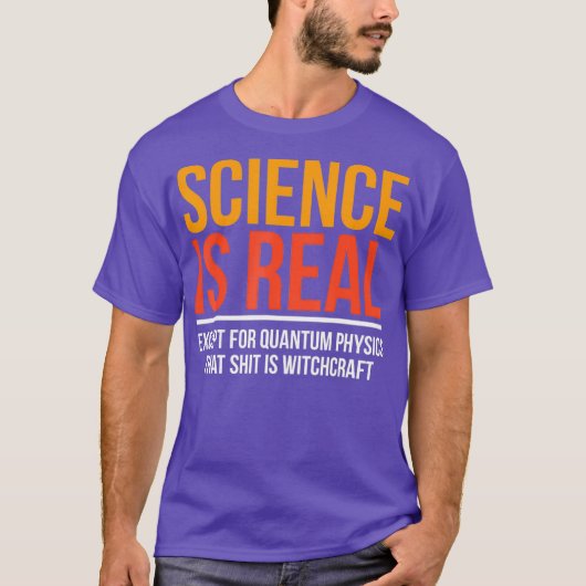 Funny Physicist Geschenk Quantenphysik Hexenkraft T-Shirt (Vorderseite)